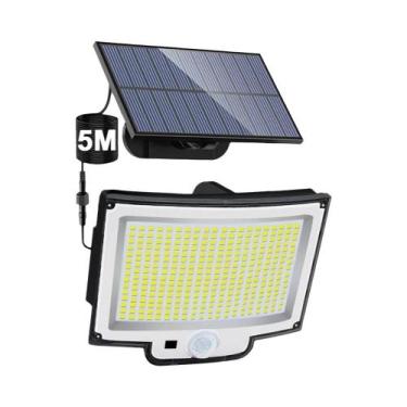 Imagem de Luzes Solares Externas 318 348LED IP65 À Prova d'Água Com Sensor De Mo