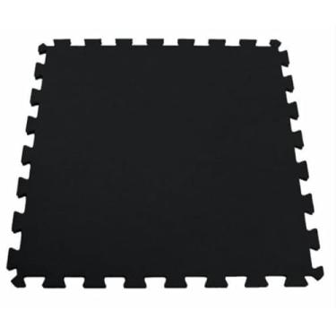 Imagem de Kit Tatame Eva Tapete Preto Macio Para Academia 50x50cm(8)