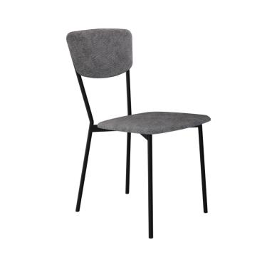 Imagem de Cadeira Vintage Retrô Fixa C-4 Pés 425 X505 X 830 Mm C-1 Un. Cy.nevoa Prata Névoa Prata City