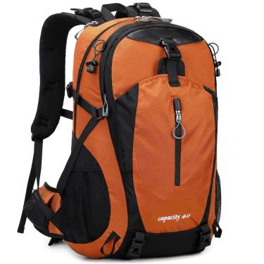 Imagem de Mochila FENGDONG impermeável leve 40L para homens e mulheres