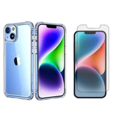 Imagem de Kit Capa Capinha + Película Transparent Para iPhone 12 ao 14 - Mentoko