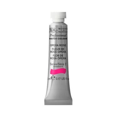 Imagem de Winsor & Newton 8840536 Tinta Aquarela Profissional, Aquarelas Vívidas em Qualidade Artista, Alto Brilho e Luminosidade de Cores, Não desbota, Qualidade de Arquivo, Tubo de 5 ml - Rosa Ópera