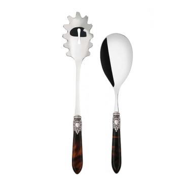 Imagem de Jogo Colher Para Servir e Pegador de Massa Oxford Bugatti