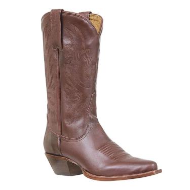 Imagem de Bota Feminina Texana Bordô Bico Fino Cow Way 35409