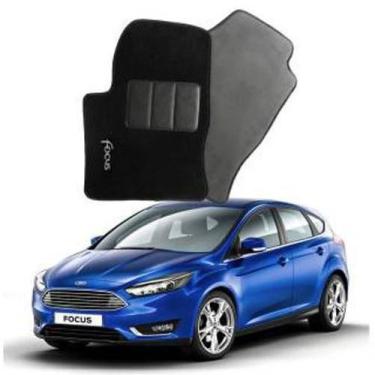 Imagem de Tapete Automotivo Ford Focus Em Carpet Linha Luxo - Tapecars