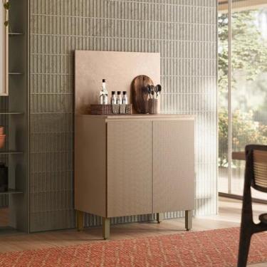 Imagem de Balcão 80cm X 91,5cm 2 Portas com Tampo Art - Kits Paraná