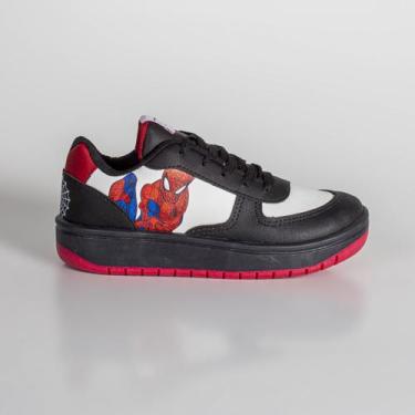 Imagem de Tênis Infantil Homem-Aranha Msp06dy Branco - DISNEY, Branco, Preto, 00