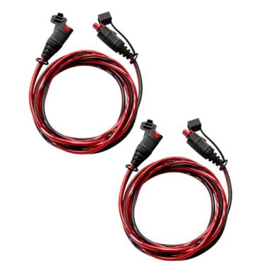 Imagem de Taruimoo Pacote com 2 cabos de extensão GC004 X-Connect de 3 m para cabos de carregamento de bateria inteligente NOCO Genius