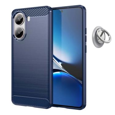 Imagem de YAJOJO Capa para Xiaomi Poco X7 PRO, TPU flexível com absorção de choque, proteção contra quedas de grau militar, capa fina para Xiaomi Poco X7 PRO 5G, antiarranhões, antiderrapante, à prova de choque