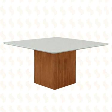 Imagem de Mesa de Jantar MDF Laminado - Alice-1,40x1,40m - Art Salas