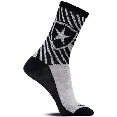 Imagem de Meia Masculina Botafogo Esportiva Rikam Algodão Cano Médio 47500, Bota