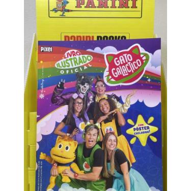 Imagem de Álbum de Figurinhas Gato Galactico Oficial Editora Pixel + Envelopes d