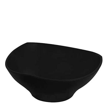 Imagem de Bowl Flowers 1,5L Preto em Plástico Não Quebra Linha Profissional Cook Linha Premium