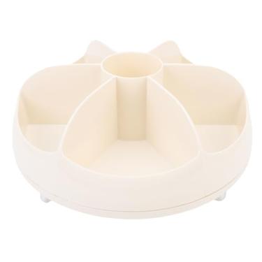 Imagem de Luqeeg Organizador de Maquiagem, Organizador de Cuidados com a Pele para Penteadeira, Acessórios de Mesa à Prova D'água Eanti-Riscos para Pincéis de Maquiagem Lápis de Olho