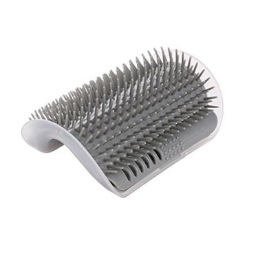 Imagem de WALKKING WAYS Escova para escovar gatos com escova de erva-dos-gatos, pele longa e curta