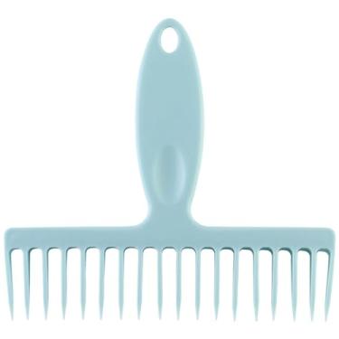 Imagem de Pente de remoção de pelos de vassoura, cabo longo, durável, escova de limpeza rápida, ferramenta eficaz de limpeza de cabelo para escritório em casa, material PP, 1 pacote