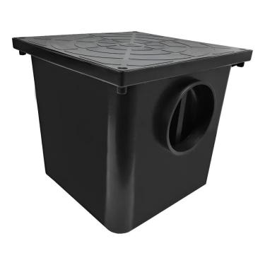 Imagem de Caixa De Gordura Sifonada Com Tampa 9 Litros Cesto Inspeção