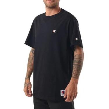 Imagem de Camiseta Champion Logo C Bordado Black-Masculino