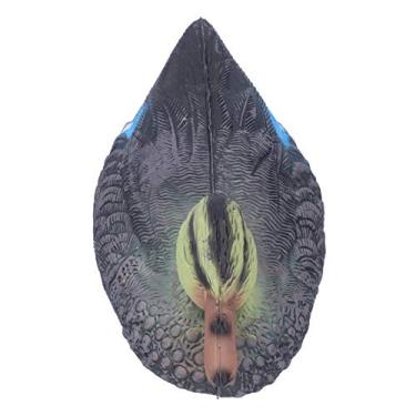 Imagem de Karlak Decoração de Pato, Isca de Pato Flutuante de Simulação 26x11,5cm, Ornamento de Lago para Jardim, Piscina, Plástico de , à Prova D'água, Isca de Caça, para Decoração de Piscina, (Mãe Yuan Yang)