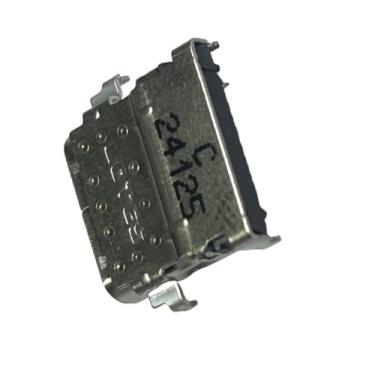 Imagem de zhxchzhi Conector de porta de carregamento OEM DC Power Jack compatível com peças da série HP Spectre X360 13-AW 13T-AW