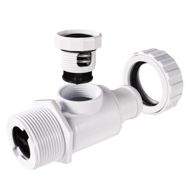 Imagem de Conjunto de conector UWF para limpador de piscina 9-100-3008 para Polaris 360, montagem na parede 6-550-00 tela de filtro 6-504-00 válvula de alívio de pressão 9-100-3009 para limpador de piscina