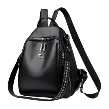 Imagem de Bolsa De Trabalho Feminina Couro Social Bag Moda De Ombro Casual Alça 