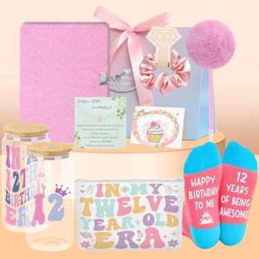 Imagem de Conjunto de 8 peças, presente de aniversário para meninas de 12 anos, presentes de aniversário de 12 anos para meninas, ideias de presente de feliz aniversário de 12 anos, coisas legais na moda