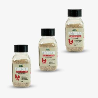 Imagem de KIT com 3 Saborizantes Pet 100% Natural Fígado Desidratado para ração de Cachorro e Gato 150gr cada sem conservantes