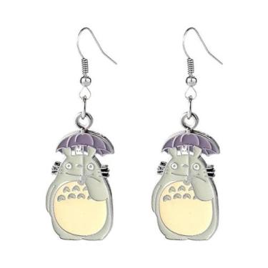 Imagem de Brincos Pendentes De Animais Fofos De Anime Para Mulheres, Joias De Co