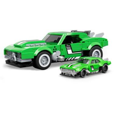Imagem de Mega Construx HOT Wheels Speed Camaro Carro de Corrida Montável