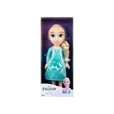 Imagem de Boneca Disney Frozen Elsa Toddler 38cm Multikids - BR2210 BR2210