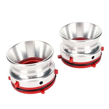 Imagem de Grcfumo 1 par de adaptadores de hub Nab, adaptador de conexão para carretel, adaptador de hub de liga de alumínio, adequado para todos os tipos de gravadores de fita de carretel a (Falar)