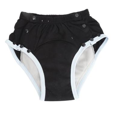 Imagem de Fralda de pano para adultos, fralda para adultos lavável e reutilizável, camada absorvente embutida, fraldas à prova de vazamentos para idosos e para idosos com deficiência (XXL)