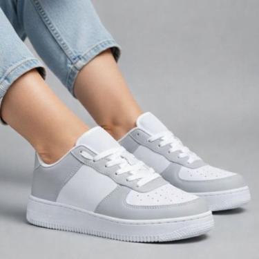 Imagem de Tênis Sneakers Moda Casual Social Feminino Masculino Caminhada e Acade