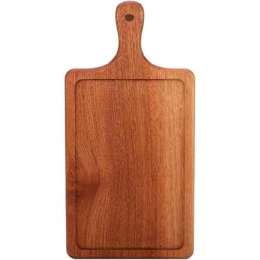 Imagem de Prato de carne Utensílios de cozinha para churrasco e corte de carne Tábua de cortar madeira(21x40)