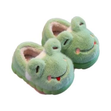 Imagem de Chinelos De Algodão Para Meninos E Meninas, Outono Inverno, Estampa De