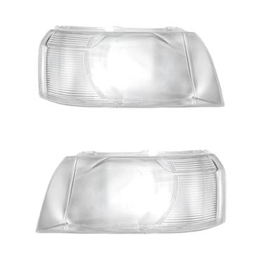 Imagem de Capa de vidro para farol de carro, compatível com land rover freelander 2 2007-2012, abajur transparente, substituição de lente primária(Left and right)