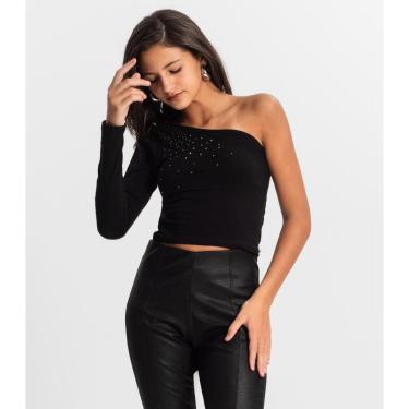 Imagem de Blusa Juvenil Feminina Um Ombro Só Minty-Feminino