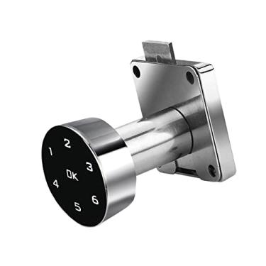 Imagem de Wswqop Fechadura Inteligente para Gavetas E Armários, Fechaduras Eletrônicas para Portas, Fechaduras Elétricas para Guarda-roupas de Quarto, Haste Estilo