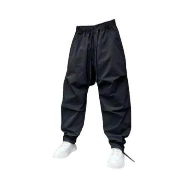 Imagem de Calças De Ginástica Masculinas De Verão Estilo Coreano Dongdaemun 2024