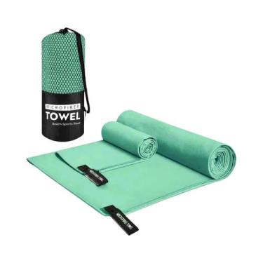 Imagem de Toalha Esportiva De Secagem Rápida Azul Cinza Verde Laranja 40x80CM Pa