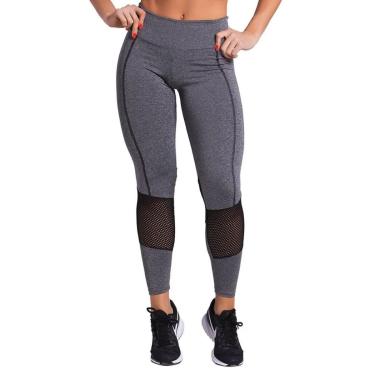 Imagem de Calça Legging Fitness St Madame  com Tela-Feminino