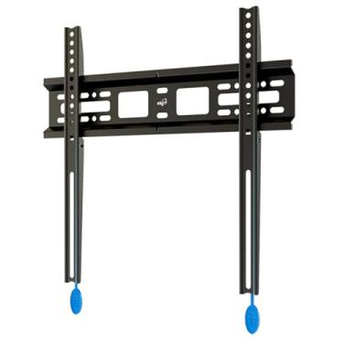 Imagem de ELG, N01V4, Suporte Fixo de Parede para TVs de 32" a 77", Compatível com TVs Curvas e Planas, Feito em Aço Carbono, Suporta Até 50kg, Preto