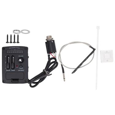 Imagem de Cuofyunl 2 band eq captador ukulele equalizador sintonizador amplificador acessórios de instrumento musical