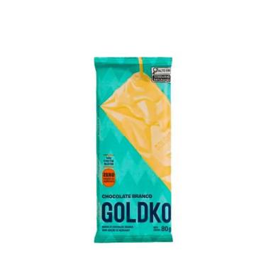Imagem de Chocolate Branco Sem Açúcar Goldko - 80g
