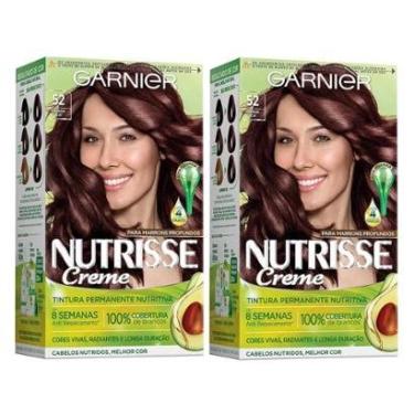 Imagem de Kit Garnier Nutrisse - Coloração 52 Marrom Açaí Kit-Unissex