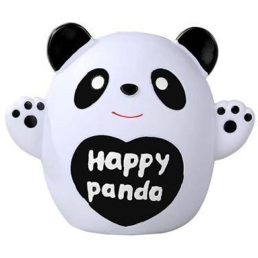 Imagem de Coin Bank Happy Panda em PVC de tamanho grande para crianças - yiweisa