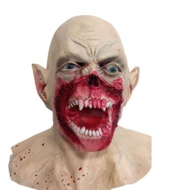 Imagem de Máscara de vampiro zumbi de Halloween, resina realista Monster F - yiw