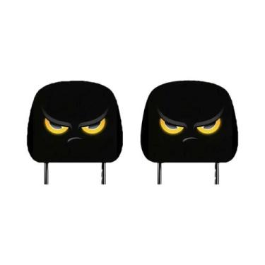 Imagem de Capas Elásticas Universais Divertidas Para Apoio De Cabeça De Carro Pa