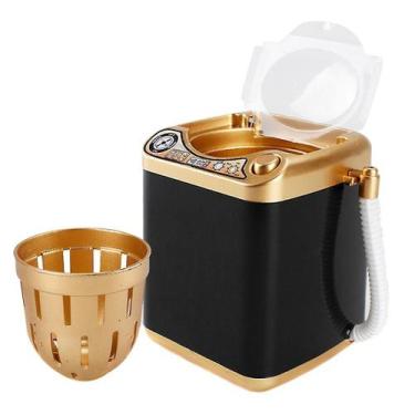 Imagem de Mini máquina de lavar roupa Toy YASHANG para crianças com esponja de b